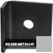 Ekena Millwork Exterior Dummy Roller Series Track Stop for J-Strap Roller Hangers, Silver Metallic GB6004ES1 - alternate 1